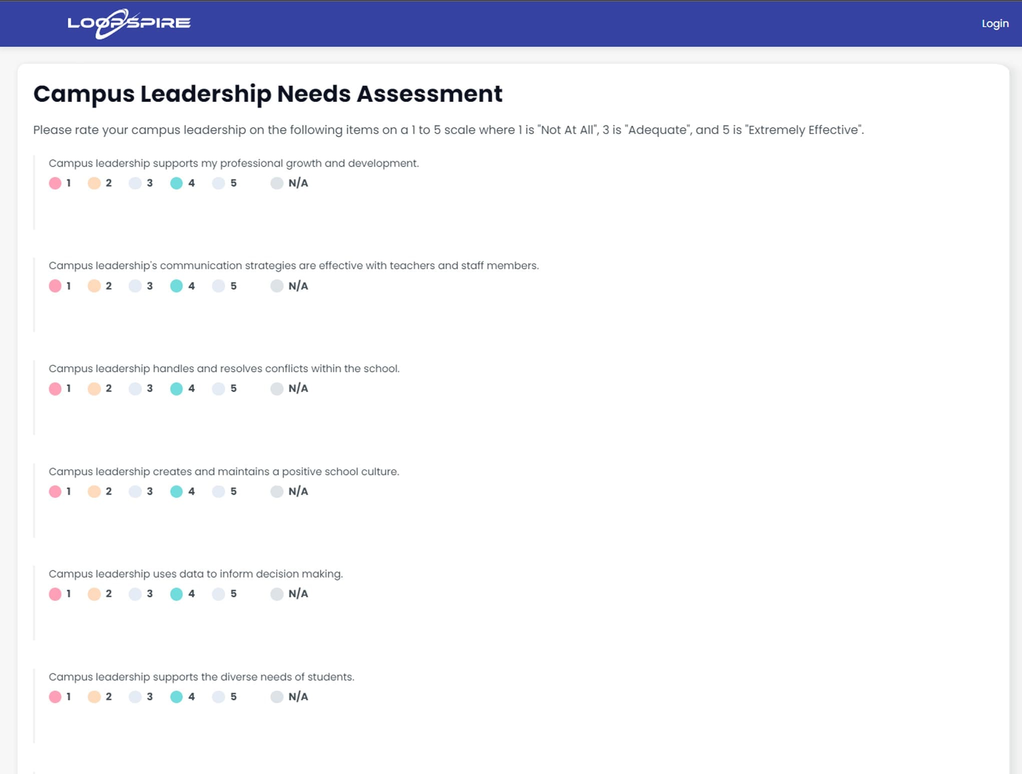 Needs-Assessments and Skills enhancement for Campuses Skills enhancement-Align staff development with specific data. Be confident the training you schedule will meet needs specific to your staff, your students, and your campus goals.